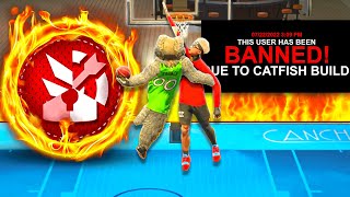 This CATFISH 2 WAY FINISHER BUILD needs BANNED in NBA 2K22 Best Build 2k22 [upl. by Jaime]