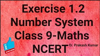 Exercise 12 class 9 maths Chapter 1numbersystem [upl. by Ocirederf]