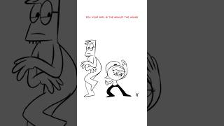 Man Of The House 😏 Animation Meme shorts [upl. by Caddaric]