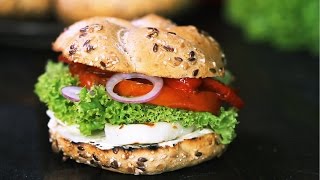 Halloumi Burger Recipe [upl. by Christen197]