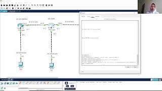 cara mengkonfigurasi dynamic routing OSPF single area part 2 [upl. by Noremac]