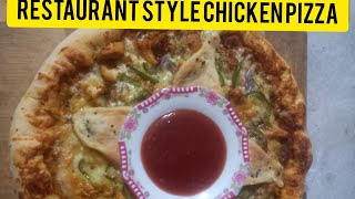 chicken pizza recipe by Noreen [upl. by Etteval]