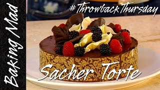 Eric Lanlards Sacher amp Raspberry Torte Recipe  TBT [upl. by Otrebtuc]