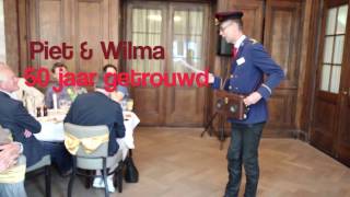 Piet en Wilma 50 jaar getrouwd [upl. by Charlet]