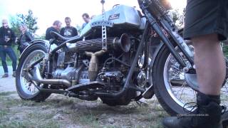 Waldfee Henderson NSU TTS 1200 Motorcycle [upl. by Lledner289]