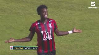 Arnett Gardens FC defeat Humble Lion 51 in exciting JPL MD23 clash  Match Highlights [upl. by Abdulla155]