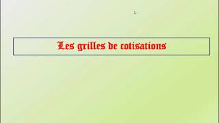 grille de cotisations sur les salaires en 2019 [upl. by Elrod1]