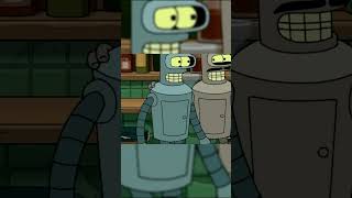 Fry Becomes Good Friends with Robot futurama shorts [upl. by Kehr]