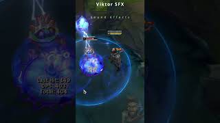 Viktor SFX amp Voice  League of Legends Quick Showcase [upl. by Cassaundra]