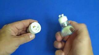 MEDIUM E26 TO GU10GZ10 BASE PORCELAIN SOCKET ADAPTER [upl. by Cowles868]