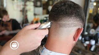 Caesar Style Skin Fade Men’s Haircut [upl. by Aliuqahs]