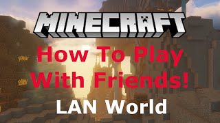 UPDATED 1211 How To Join a Minecraft LAN Server With Friends Windows and Mac [upl. by Trumaine]