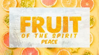 LCF Church Online  Fruit of the spirit Part 4  Peace  Vic Joyner  28072024 [upl. by Yborian]