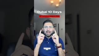 Best cheap family holiday package for Dubai 10 nights in August 2024 summer school holidays dubai [upl. by Arua]