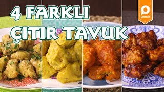 4 Farklı Çıtır Tavuk Tarifi  Onedio Yemek  Tek Malzeme Çok Tarif [upl. by Schnur]