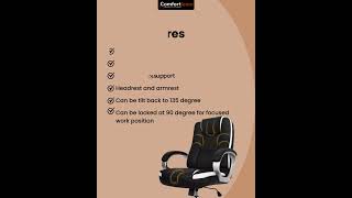 Comfortloom Leather Office Executive Chair DRG821 [upl. by Egiarc]