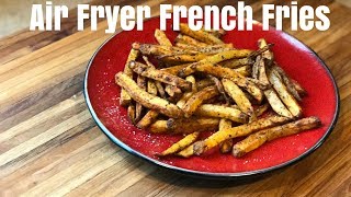 How to make air fryer french fries  Fresh cut fries in 15 min [upl. by Bartolomeo]