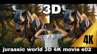 3d 4k video vr dinasors world horror movie 360 4k vr 90 s2 [upl. by Notsrik439]