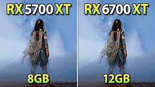 RX 5700 XT vs RX 6700 XT  Test in 11 Games  FSR 31 Frame Generation [upl. by Narual]