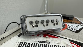 DeArmond Dynasonic Pickup Restoration [upl. by Osana]