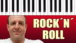 Klavier spielen lernen für Anfänger Rock´n´Roll auf dem Klavier [upl. by Colier101]