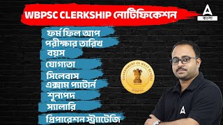 PSC Clerkship New Vacancy 2023  Syllabus  Salary  Exam Pattern  Book List  By Subhadip Sir [upl. by Victor267]