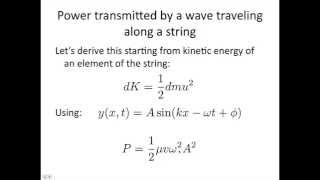 Waves lecture 4 T1 2014 [upl. by Massab]