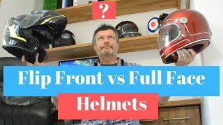 Full face or flip up helmet [upl. by Schwing]