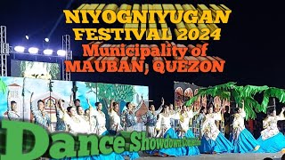 NIYOGYUGAN FESTIVAL 2024  MUNICIPALITY OF MAUBAN  niyogyuganfestival2024 maubanquezon [upl. by Anierdna]