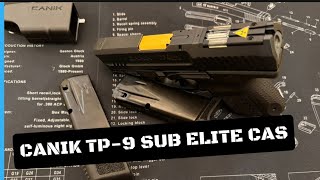 CANIK TP9 SUB ELITE CAS  UNBOXING REVIEW [upl. by Alfonse]