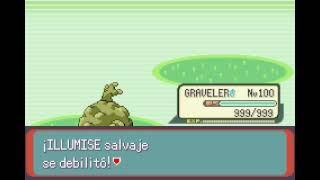 POKEMON EMERALD  GRAVELER  AZOTE  FLAIL [upl. by Revart]