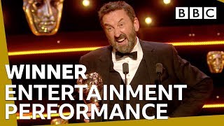 Lee Mack wins Entertainment Performance BAFTA  The British Academy Television Awards 2019  BBC [upl. by Moriah]