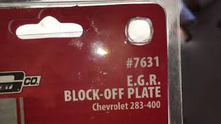 How to Delete The EGR on A Small Block Chevy [upl. by Derwood]