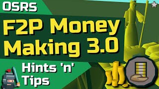 OSRS F2P Money Making 30  OSRS Hints amp Tips [upl. by Belloir]