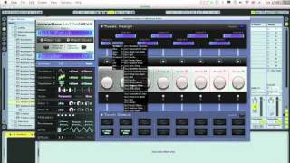 Novation  UltraNova Software Editor plugin Part 3 [upl. by Hpseoj]