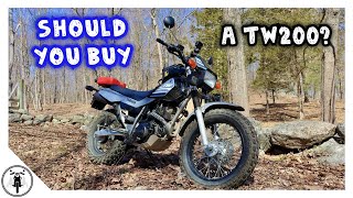 Should You Buy a Yamaha TW200  Ride amp Review  2021 TW200 [upl. by Ventura]