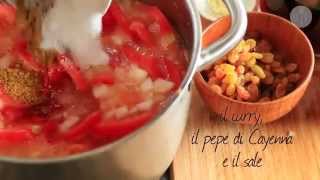 Come preparare il chutney alle mele  videoricette di salse orientali [upl. by Enrobialc222]