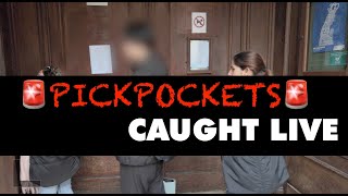 Pickpocketing Caught Live in Lyon France [upl. by Leonard]