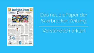 Das neue ePaper der Saarbrücker Zeitung [upl. by Herbst516]