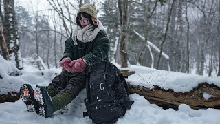 氷瀑を求めて極寒の雪山車中泊。 [upl. by Yelsiap]