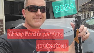 2024 Ford Super Duty 73 Godzilla or Powerstroke door sill protectionand cheapcool accessories [upl. by Pernas]