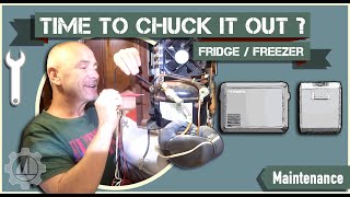 Dometic Portable RV FridgeFreezer Replaces our Broken Built In Frigoboat Marine FridgeFreezer [upl. by Onileba]