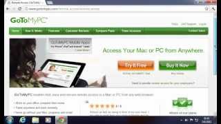 GoToMyPC Remote Desktop Access Review [upl. by Auhso681]