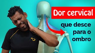 😵Pescoço Travado😵  Dor cervical que desce p o ombro  Exercícios p aliviar as dores no pescoço [upl. by Skill]