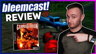 SEGA DREAMCAST BLEEMCAST REVIEW  CARMAGEDDON [upl. by Gonta135]