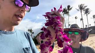 Farewell Kauai Hanalei Bay Leis in the Ocean amp Heading Home [upl. by Ellek]