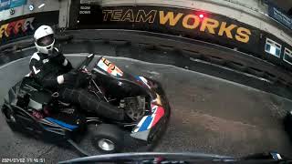 TeamWorks Karting Halesowen Session 1 unedited [upl. by Nallad]