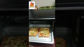 Bread Pizza in OTG  shortsvideo shortsviral trendingshorts [upl. by Nirual]