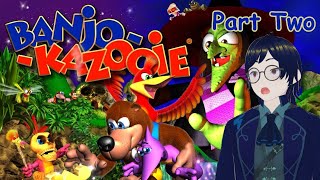 Banjo Kazooie with Zeno part2 Scorching sands deserted churches harbored ships danger lurches [upl. by Mady183]