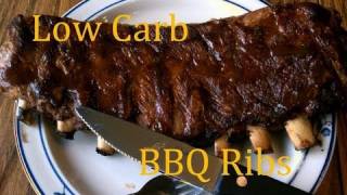 Atkins Diet Recipe Low Carb Slow Cooked Grilled Ribs [upl. by Hourigan315]